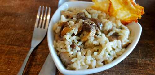 Risotto aux champignons !  - Made-in-Lou