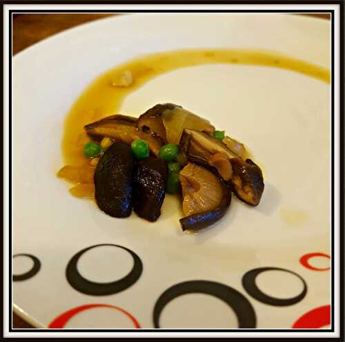 Sauce aux champignons shiitake - Made-in-Lou