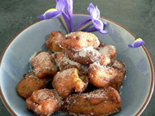 Beignets de bananes.