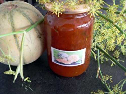 Confiture de melon et fenouil.