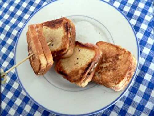 Croque baby au jambon