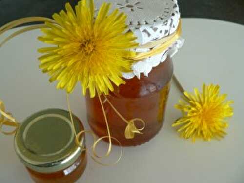 Miel de fleurs de pissenlits.