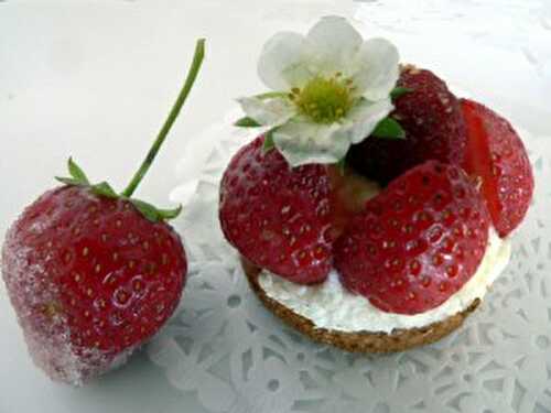 Palets bretons aux fraises de Plougastel