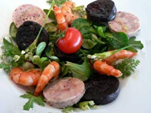 Salade terre mer de Normandie