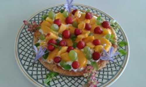 Tarte aux fruits frais de saison