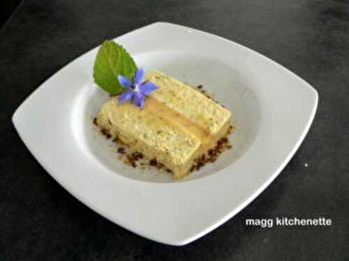 Terrine de merlu aux herbes du jardin.