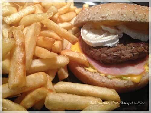 Burger Bacon & Chèvre