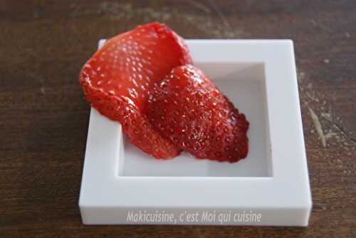 Chips de fraises