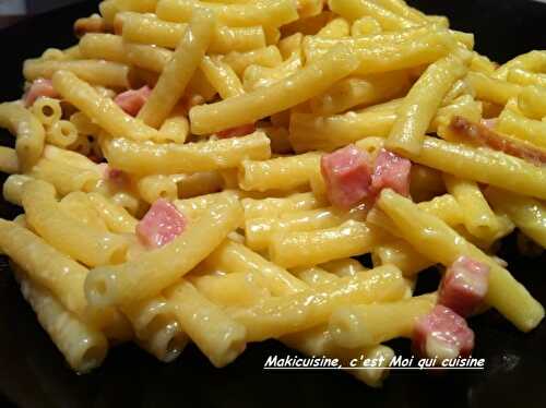 Macaronisotto au jambon