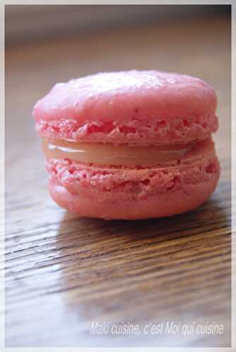 Macarons au miel de lavande