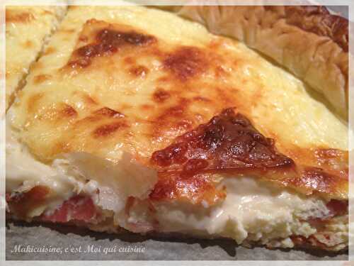 Quiche jambon cru & vache qui rit