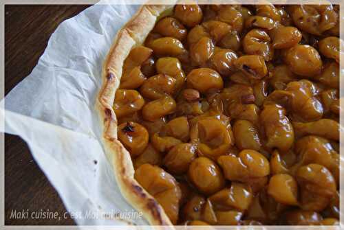 Tarte aux mirabelles