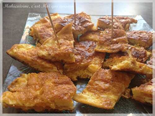 Tortilla aux chips chèvre et piment d’espelette