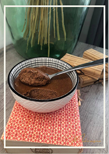 Mousse au chocolat noir