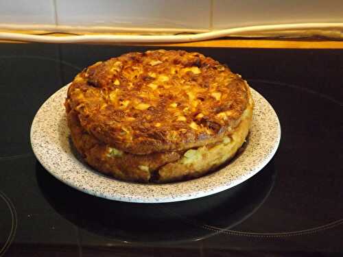 Cake courgettes chorizo