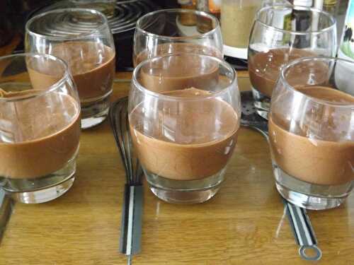 Mousse au chocolat noir