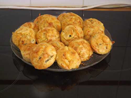 Muffins aux legumes  et cumin