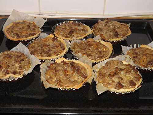 Tartelettes à la viande hachée