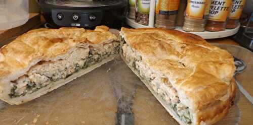 Tourte épinards chèvre