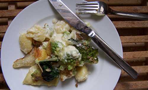 Gratin blette & chou romanesco