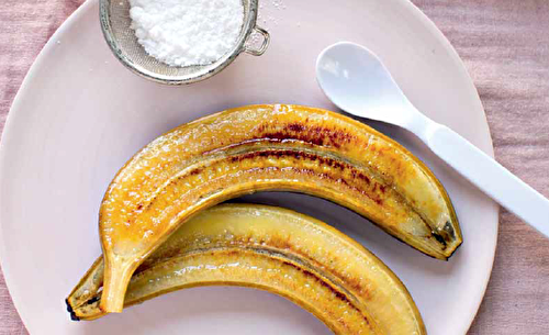 Recette bébé : Banane au caramel