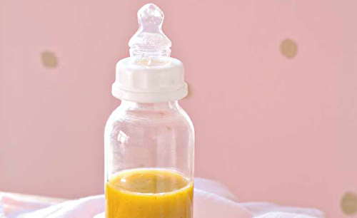 Recette bébé : potage courgette, fenouil et carotte