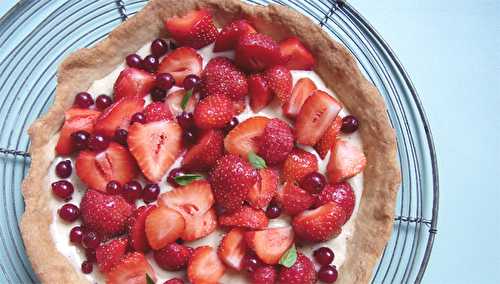 Recette tarte aux fraises