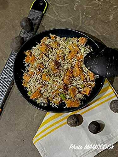 Salade de riz et quinoa au citron noir d’Iran d’Ottolenghi