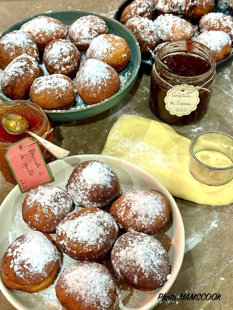 Beignets à la confiture