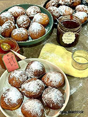 Beignets à la confiture