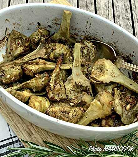 Artichauts poivrade rôtis aux saveurs du soleil!