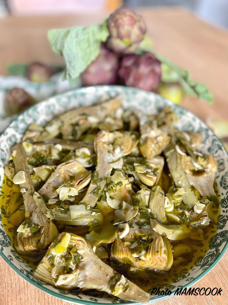 Artichauts violets à la diable