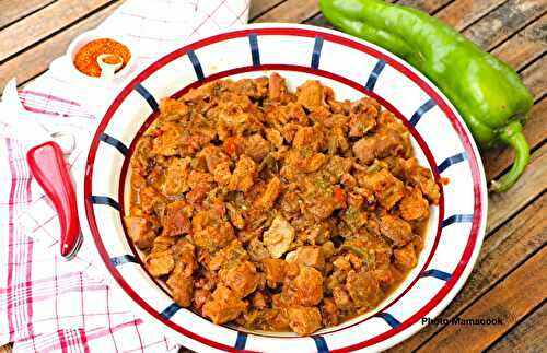 Axoa de veau au piment d'Espelette