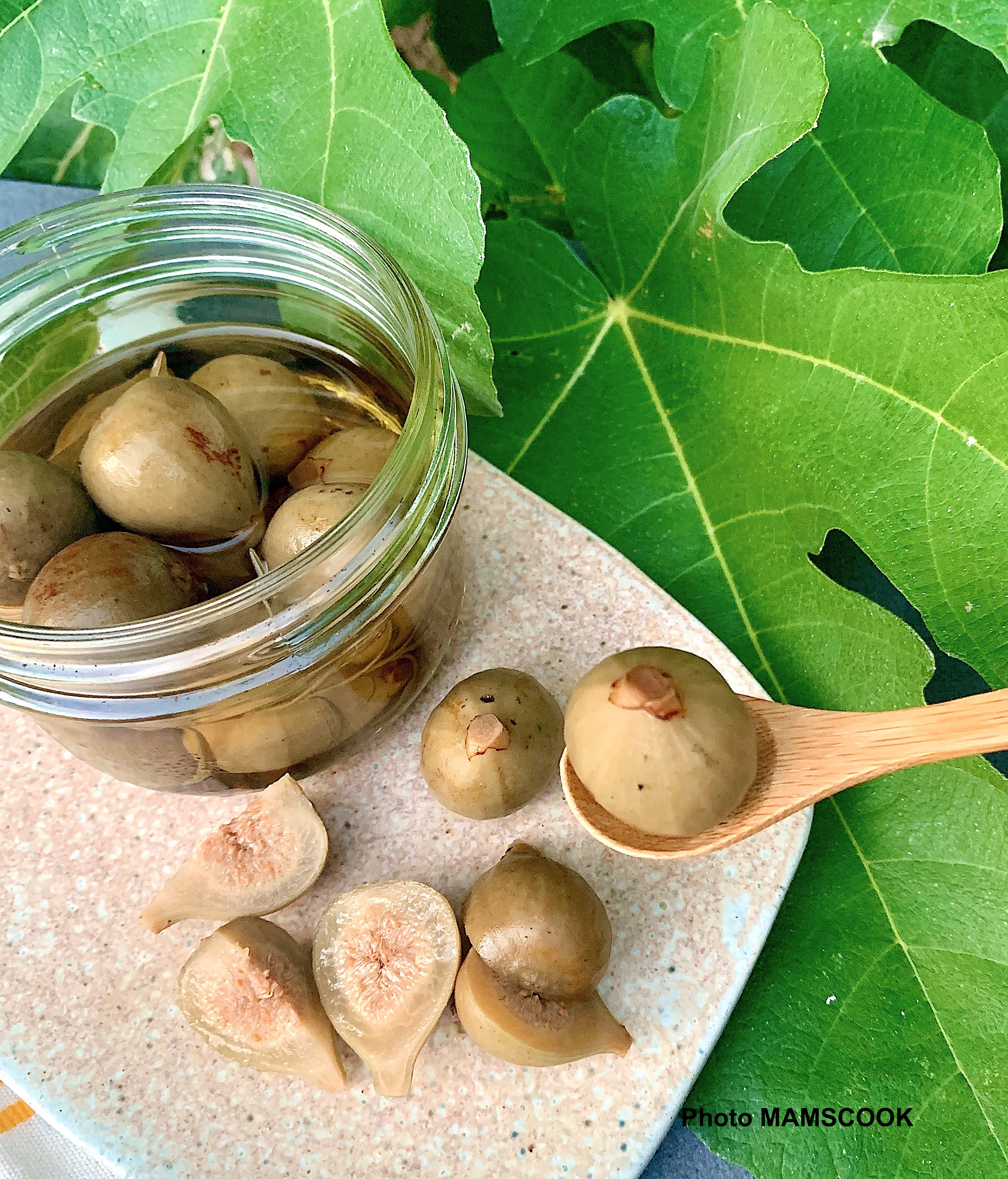 Bourgeons de figues en pickles