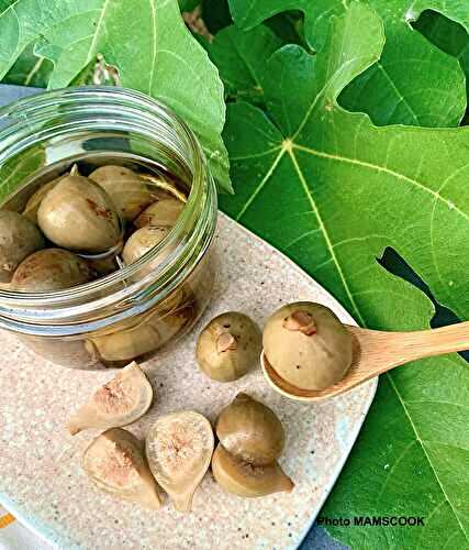 Bourgeons de figues en pickles