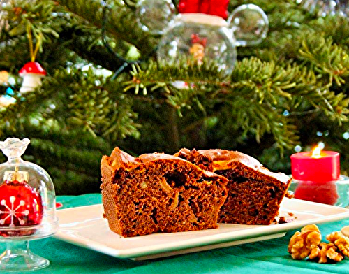 Cake au chocolat de Noël