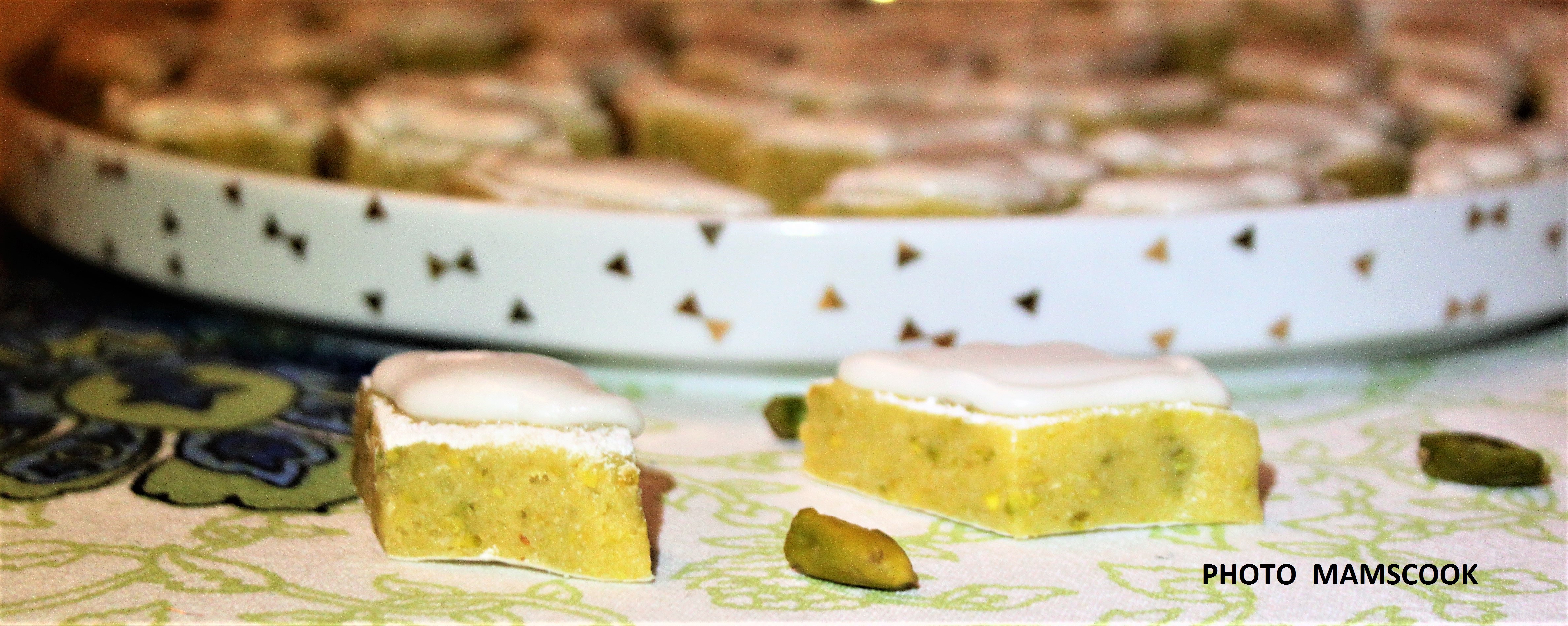 Calissons à la pistache