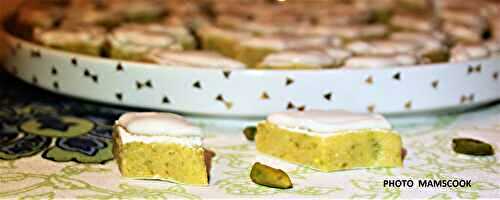 Calissons à la pistache