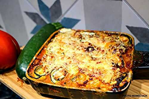 Cannellonis de courgettes à la ricotta et à la tomate