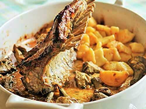 Carré d'agneau aux saveurs méditerranéennes