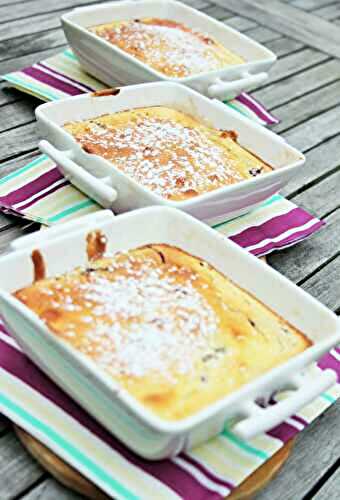 Cassolettes soufflées aux fruits rouges