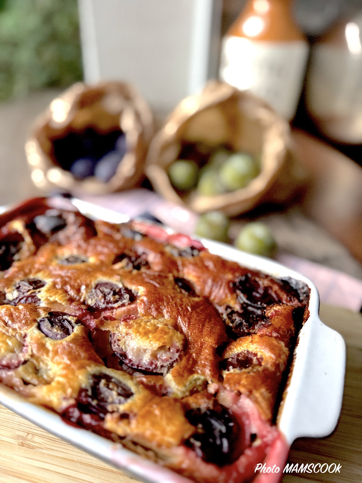 Clafoutis aux prunes