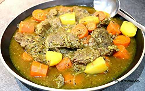 Colombo de joues de porc