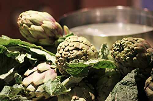 Comment tourner un artichaut poivrade?