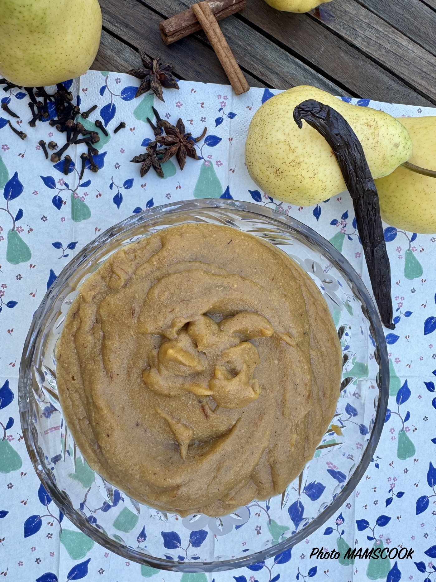 Compote d'épluchures de poires