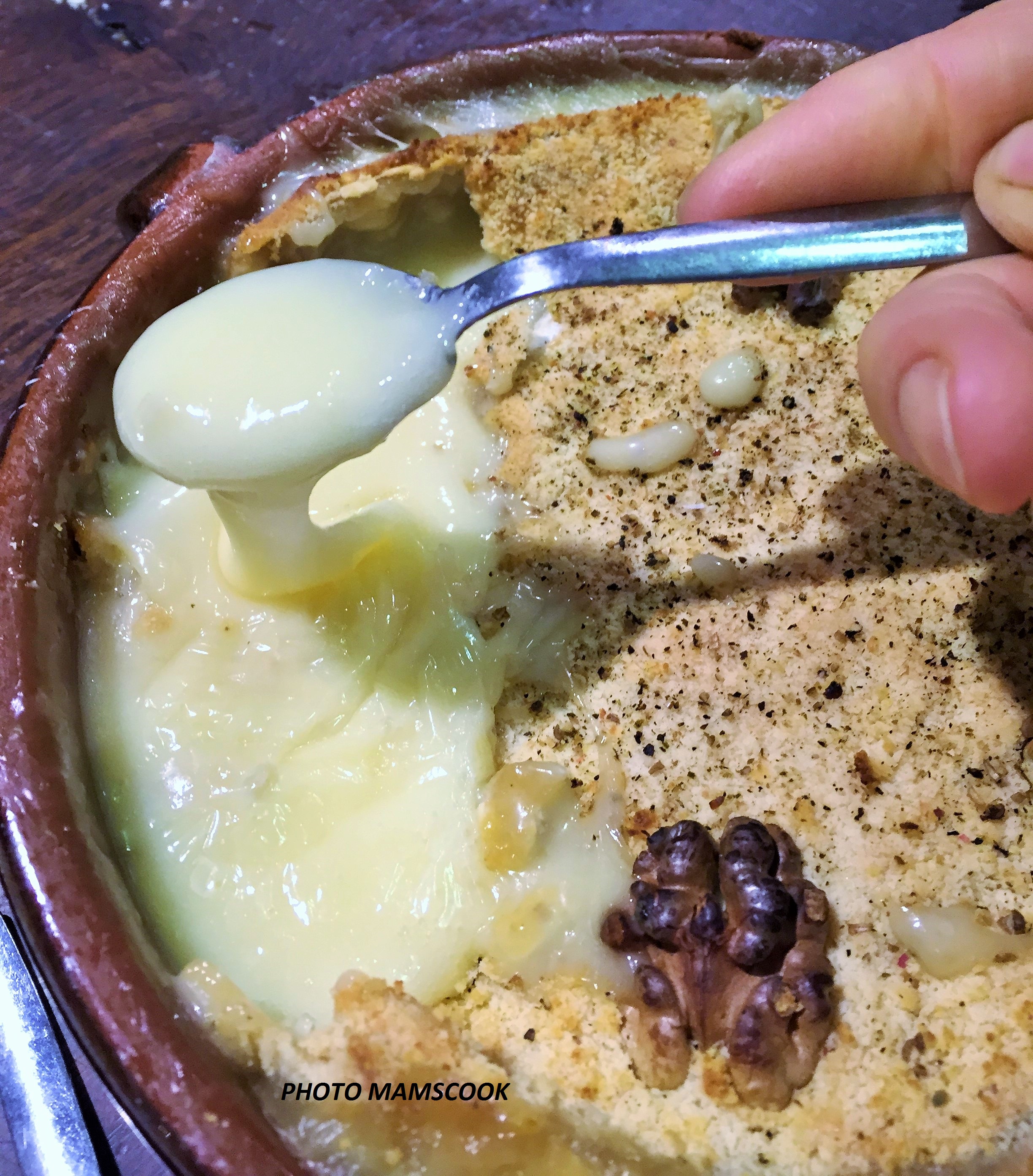 Coulommiers pané aux noix