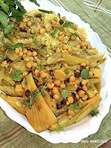 Couscous veggie au fenouil et pois chiches