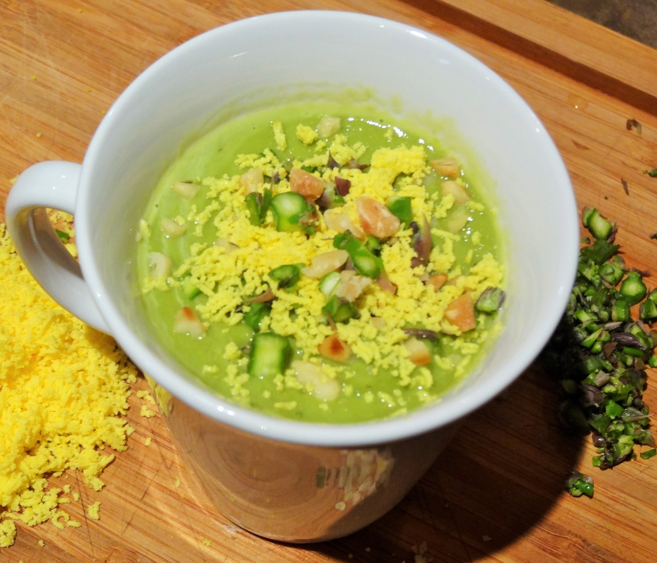 Crémeux d'asperges vertes façon Mam's