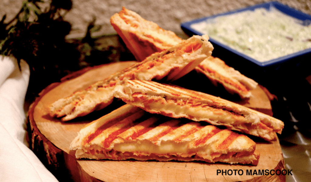 Croque Monsieur "nordique" au saumon fumé