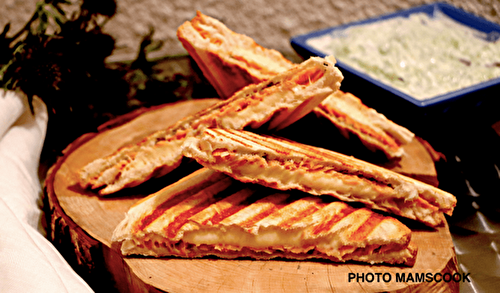 Croque Monsieur "nordique" au saumon fumé